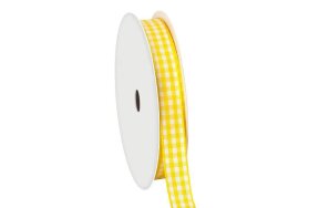DOUBLE FACE RIBBON YELLOW 6mm x 45m